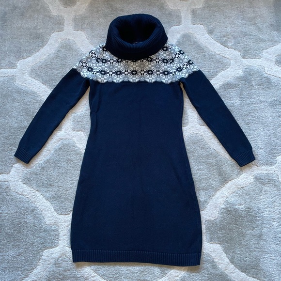 💗HP💗 Tommy Turtleneck Sweater Dress - Picture 2 of 8